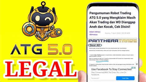 INFO TERBARU ROBOT TRADING 2022 TERBARU HARI INI ATG 5 0 DNA PRO