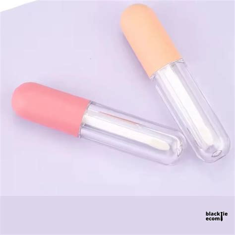 Bkt Empty Lip Gloss Container Ml Matte Cap Frosted Bottle Bullet