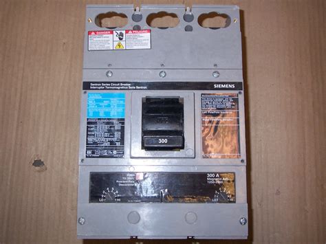 Ite Siemens Jxd Jxd B Pole Circuit Breaker Ebay