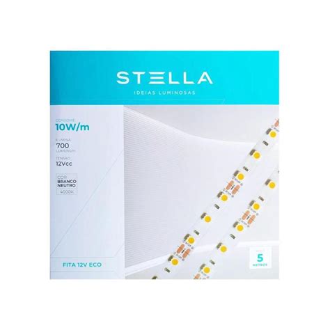 Fita Led Eco W M V Ip K Sth Stella Fita De Led