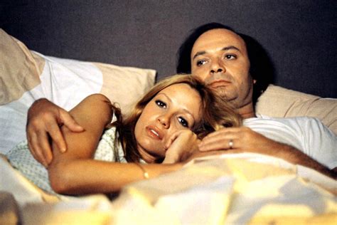 Photo Archives Nathalie Delon Claude Berri Et Jean Pierre Marielle Dans Le Film Sex Shop