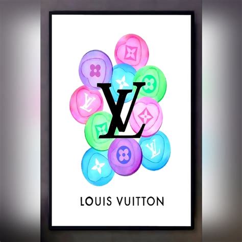 Louis Vuitton Wall Decor Louis Vuitton Framed Wall Art Poshmark