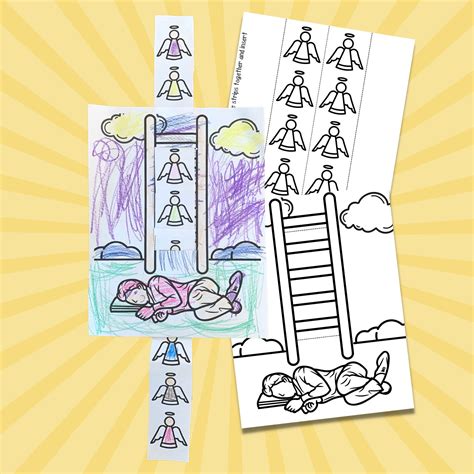 Jacobs Ladder Craft Printable - Printable Board Games