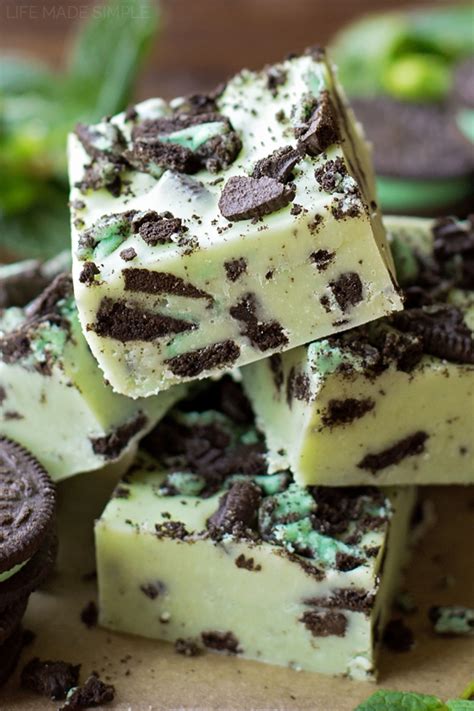 Mint Cookies And Cream Fudge Life Made Simple