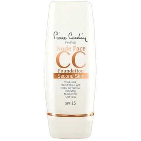Buy Pierre Cardin Paris Nude Face CC Foundation Second Skin Shield Blue Light Colour
