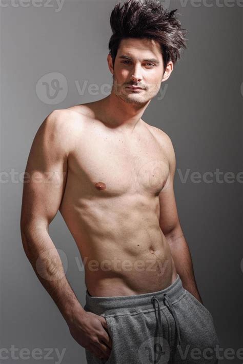 Half Naked Sexy Body Of Muscular Athletic Man Stock Photo At Vecteezy