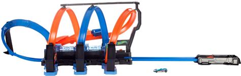 Best Buy Hot Wheels Corkscrew Crash Track Set FTB