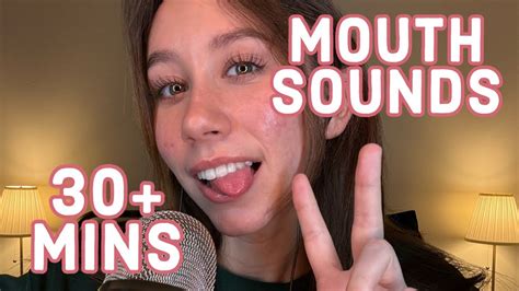 ASMR 30 Mins Of GENTLE Mouth Sounds Random Triggers Globbles