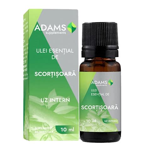 Ulei Esential De Scortisoara Uz Intern 10 Ml Adams Vision Pret 18 30