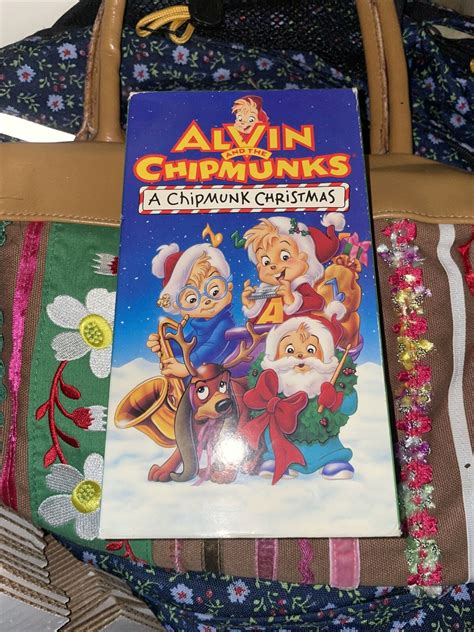 Alvin And The Chipmunks A Chipmunk Christmas Vhs 1992 717951458032