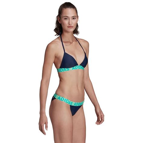 Adidas Neck Holder Bikini Blue Swiminn