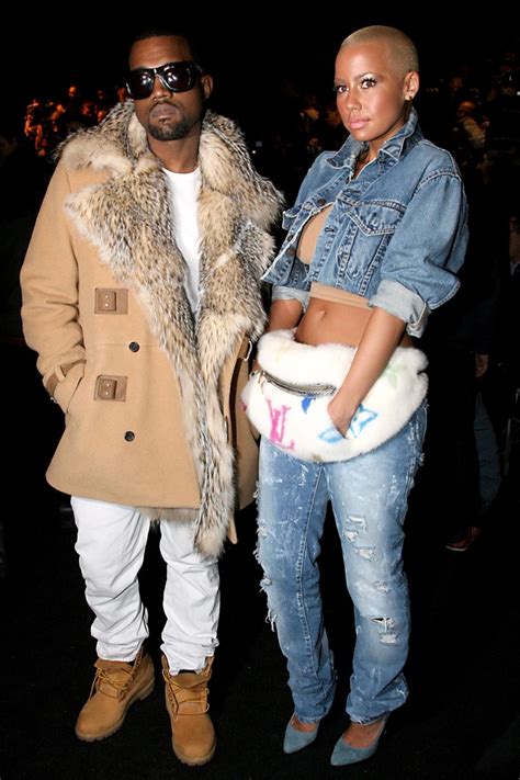 Kanye West and Amber Rose, 2010 - Photos - Look back at Kanye West and ...