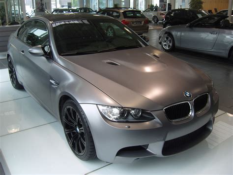 Bmw Individual Fertigt M3 E92 In Frozen Grey Metallic