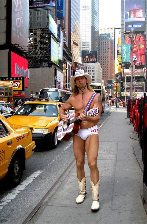 Naked Cowboy In Times Square Editorial Stock Image Image Of Editorial Naked