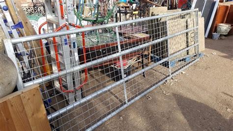 12 Foot Full Mesh Galvanised Farm Gate New In Clacton On Sea Essex