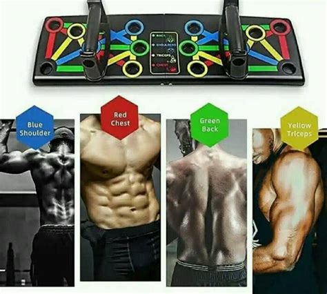 9 in 1 Push-up Board Multi-functional Body Building Fitness Exercise ...