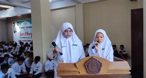 MTsN 1 Yogyakarta Adakan Pengajian Isra Mi Raj Dengan Penampilan MC