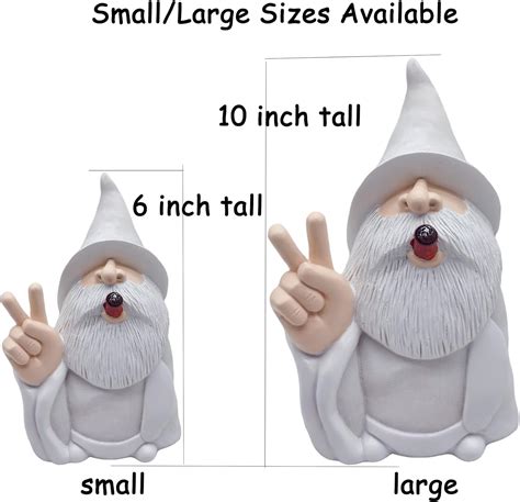 Buy Minicar Funny Garden Gnome Statue Outdoor Decor Small Tall