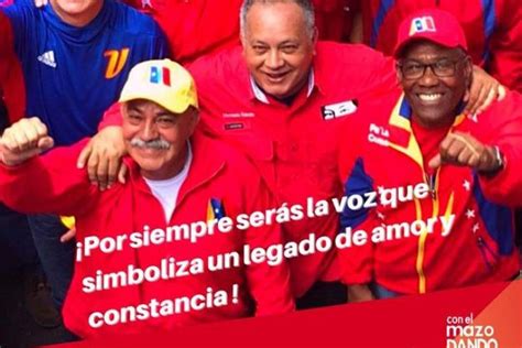 Diosdado Cabello Dar O Es Un Maestro Para La Revoluci N Bolivariana Psuv