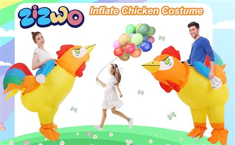 Seeds Of Light Inflatable Costume Adult Chicken Costume