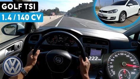 TESTE ACELERANDO GOLF TSI CAMBIO MANUAL O MELHOR CARRO FEITO PELA