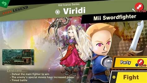 Viridi Spirit Battle Super Smash Bros Ultimate Atrocious Gameplay Wiki