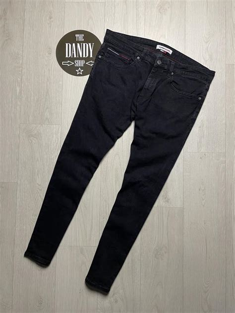 Мужские стильные джинсы tommy hilfiger, размер 34-36 (l-xl) — цена 757 ...