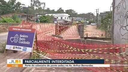 Cabeceira De Ponte Cede E Oferece Riscos De Queda Em Icoaraci Distrito