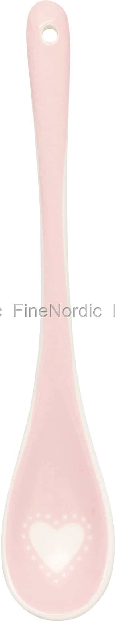 Greengate Spoon Penny Pale Pink