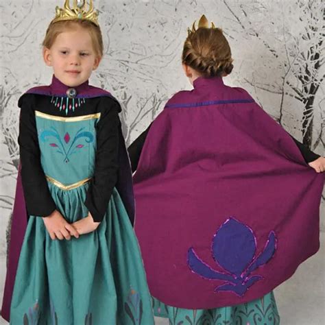 New 2016 Elsa coronation dress,long sleeve elsa costumes for kid girls (dress+cape) dresses baby ...