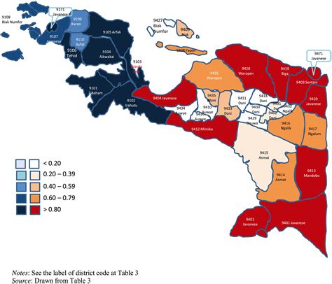 Statistics On Ethnic Diversity In The Land Of Papua Indonesia Ananta