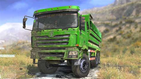 Mod Dump Truck Shacman F3000 66 Spintires Mudrunner