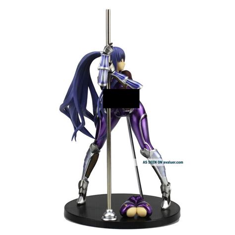 Hentai Taimanin Yukikaze Rinko Akiyama Pole Dance PVC Naked Sexy Girl Figure