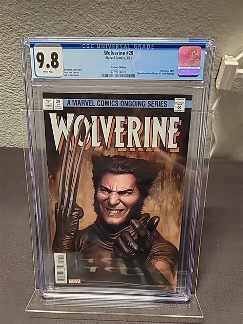 Wolverine 29 Cgc 9 8 Adi Granov Limited Series 1 1982 Homage Marvel 2023 Ebay