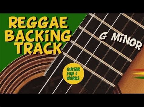 Play Along Slow Reggae Backing Track In Gm YouTube