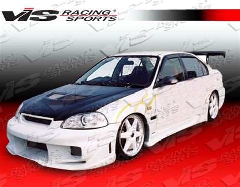 Honda Civic Dr F Style Full Kit Fiber Glass Wide Body Kit