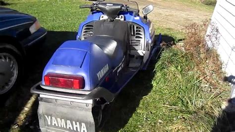 Yamaha Srx Triple Snowmobile Youtube