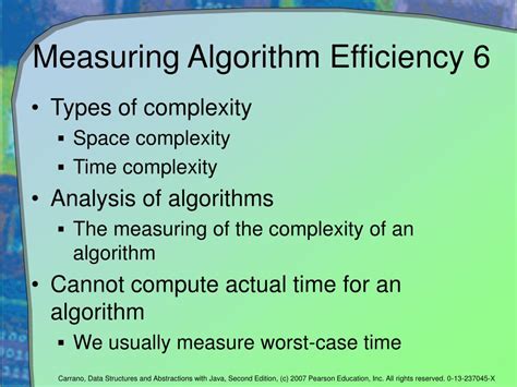 PPT The Efficiency Of Algorithms PowerPoint Presentation Free