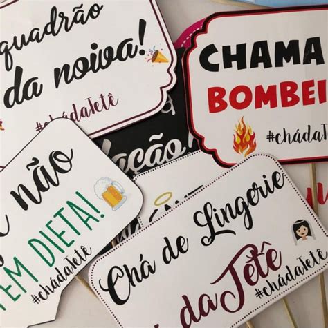 Plaquinha Divertida Despedida De Solteira Ch De Lingerie Elo