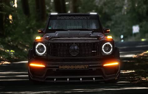 Wallpaper Lights Mercedes Benz Amg Inferno G Class Gelandewagen