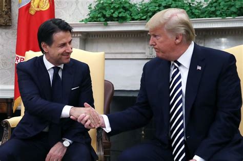 Watch Live Donald Trump Italian Pm Guiseppe Conte Hold News