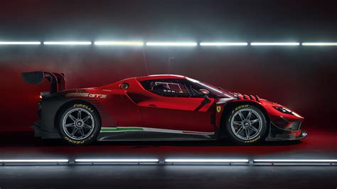 V 6 Powered Ferrari 296 GT3 Race Car Revealed