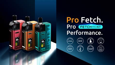 Smok Fetch Pro Kit Including Battery Anrem Shop