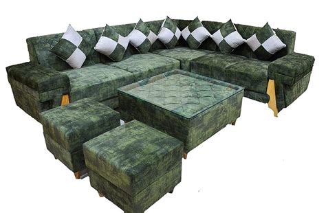 Seater Fabric Corner Sofa Set At Rs Set In Mathura Id