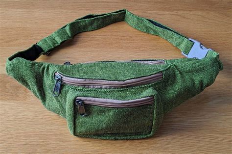 Handmade Bumbag Money Belt Fanny Pack For Unisex In Vibrant Etsy Uk