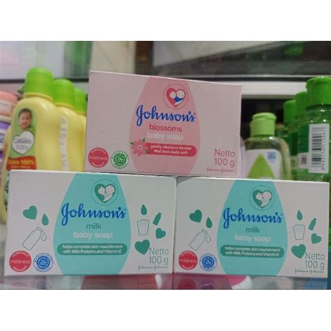 Jual Johnsons Baby Soap Sabun Batangan Jhonson 100g Shopee Indonesia