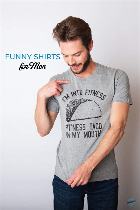 Check out this mens' funny fitness t-shirt! It reads, "I'm into fitness ...