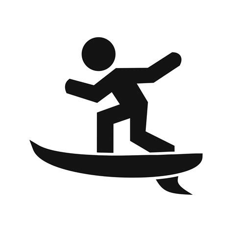 Icono De Surf Ilustraci N Vectorial Vector En Vecteezy