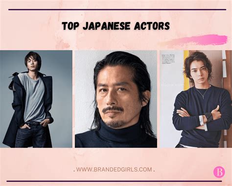 20 Top Japanese Actors - Most Handsome and Talented