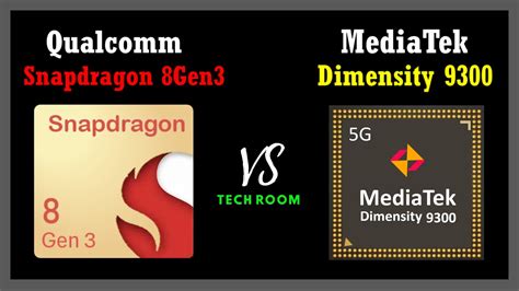 Snapdragon 8 Gen 3 Vs Dimensity 9300 Which Is Best⚡ Mediatek